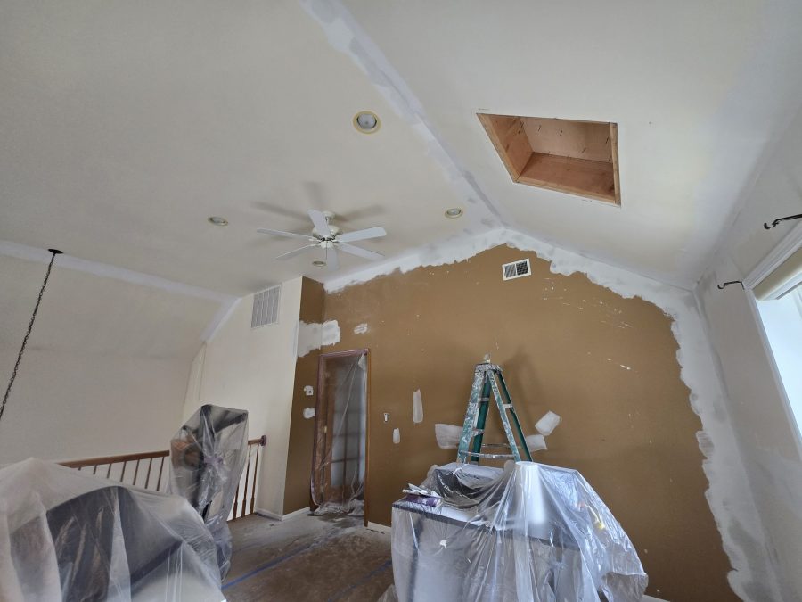 During White Living Room Painting - Shore Acres Preview Image 7