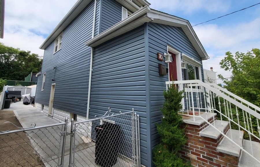 Blue Exterior Painting Tottenville, NY Preview Image 1