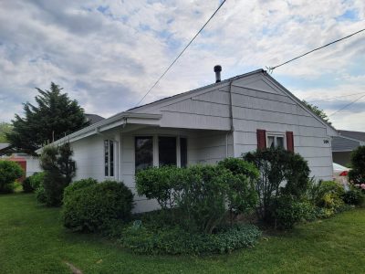 Cedar shingle painting project
