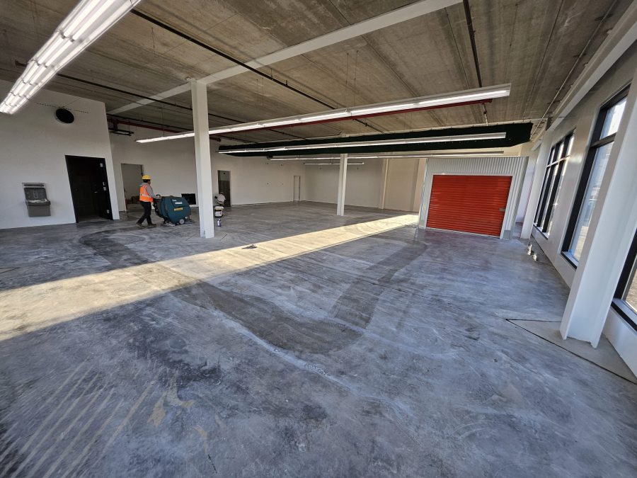 During Concrete Staining & Interior Painting Storage Facility Preview Image 3