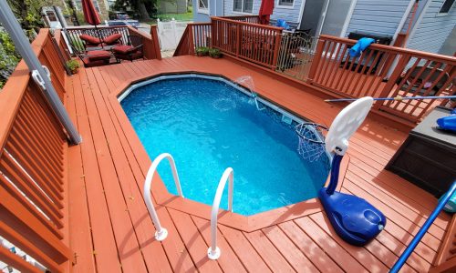 Pool Deck Painting