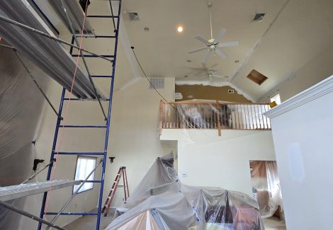 During Interior Painting Staten Island