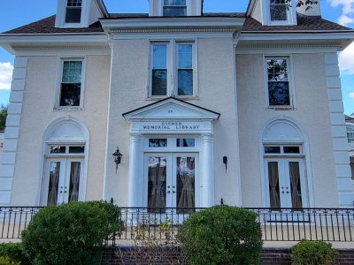 Eisner Memorial Library Exterior Painting
