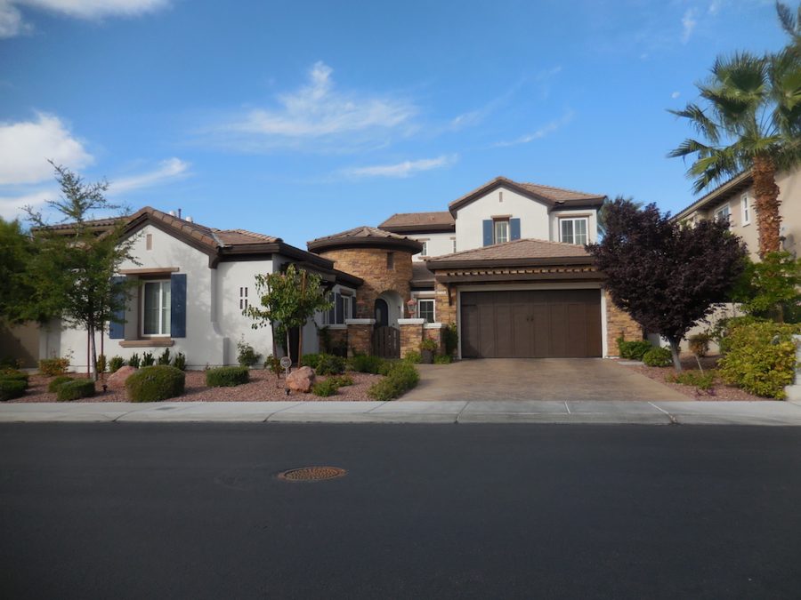 Exterior painting by CertaPro house painters in Summerlin, NV