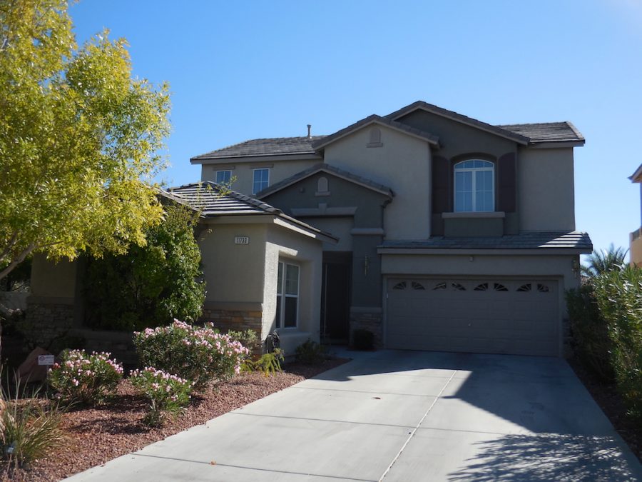Exterior painting by CertaPro house painters in Las Vegas