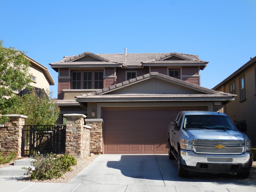 Exterior painting by CertaPro house painters in Red Rock, NV