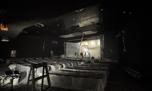 Black Interior in Progress