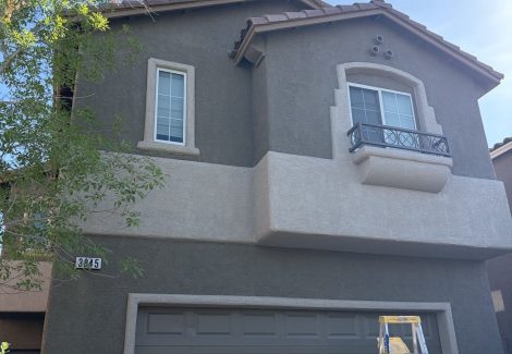 Residential Stucco Paint Project