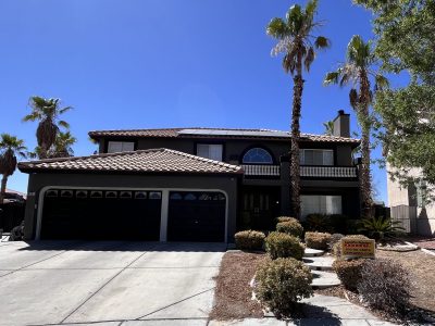 Las Vegas Residential Exterior Painting Project after photo