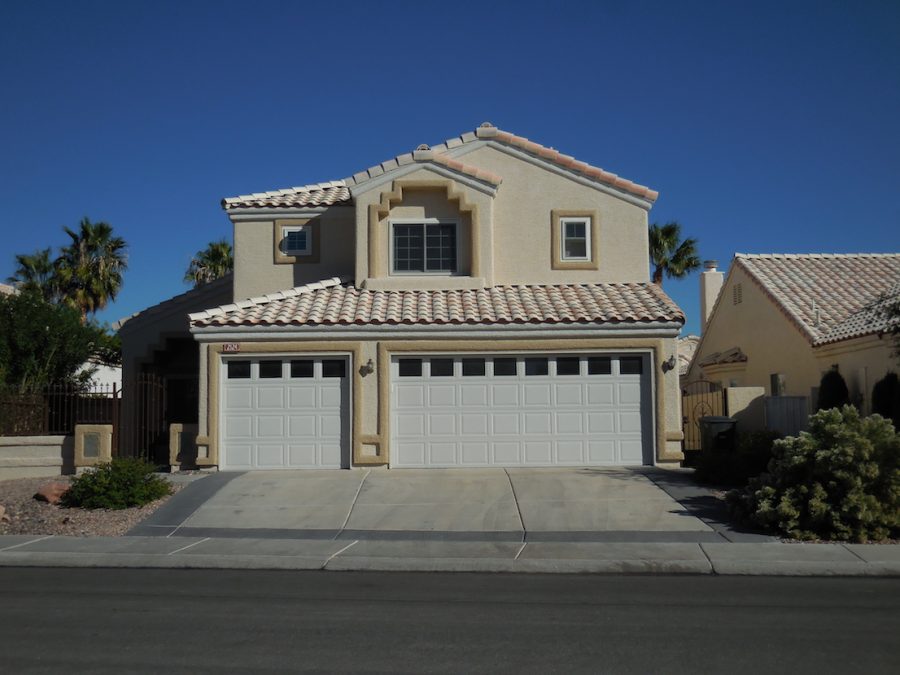 Exterior painting by CertaPro house painters in Las Vegas, NV