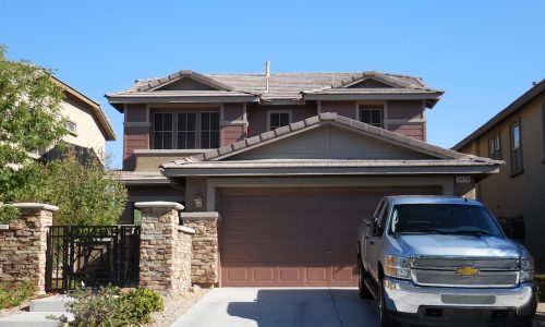 Exterior Painting in Red Rock