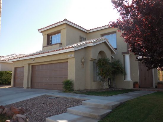 Exterior house painting by CertaPro painters in Las Vegas, NV