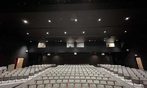 Completed Theater Interior
