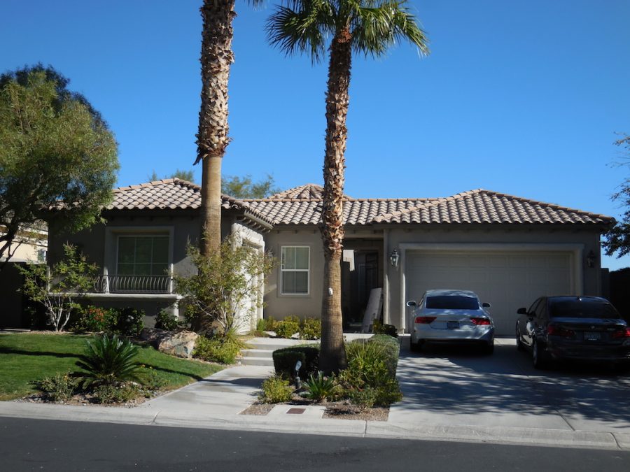 Exterior painting by CertaPro house painters in Las Vegas, NV