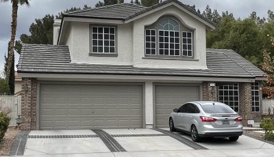 two stucco with brick and stucco in summerlin nevada