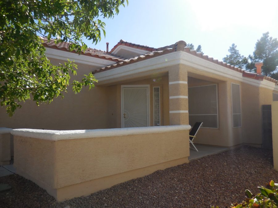 Exterior house painting by CertaPro painters in West Las Vegas, NV