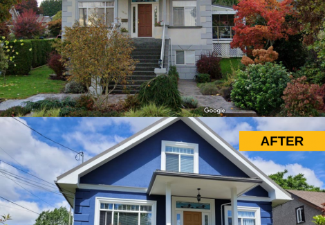 Exterior Makeover in New Westminster, BC