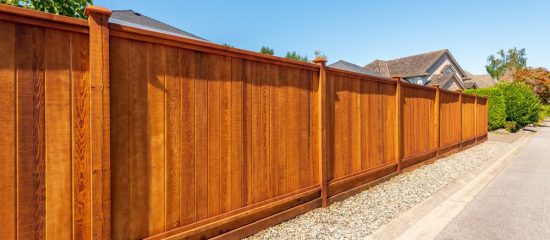 residential fence