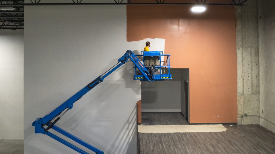 Gymnastics Facility Painting (During) Preview Image 16