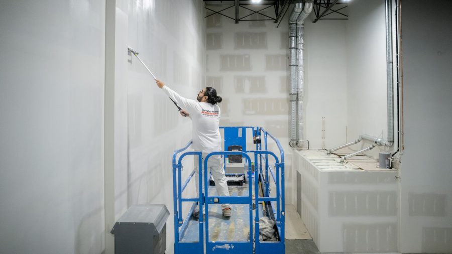 Gymnastics Facility Painting (During) Preview Image 17