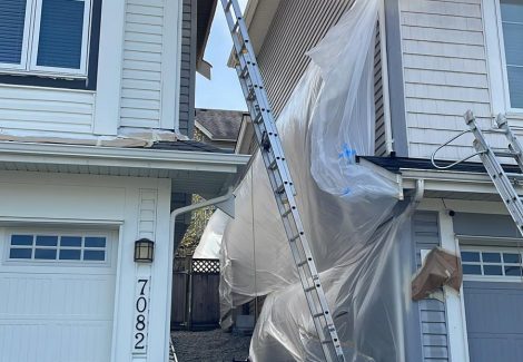 exterior during painting