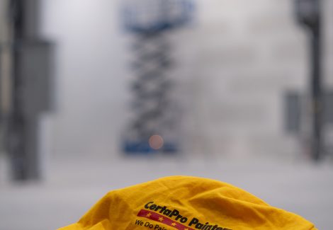 Gymnastics Facility Painting (During)