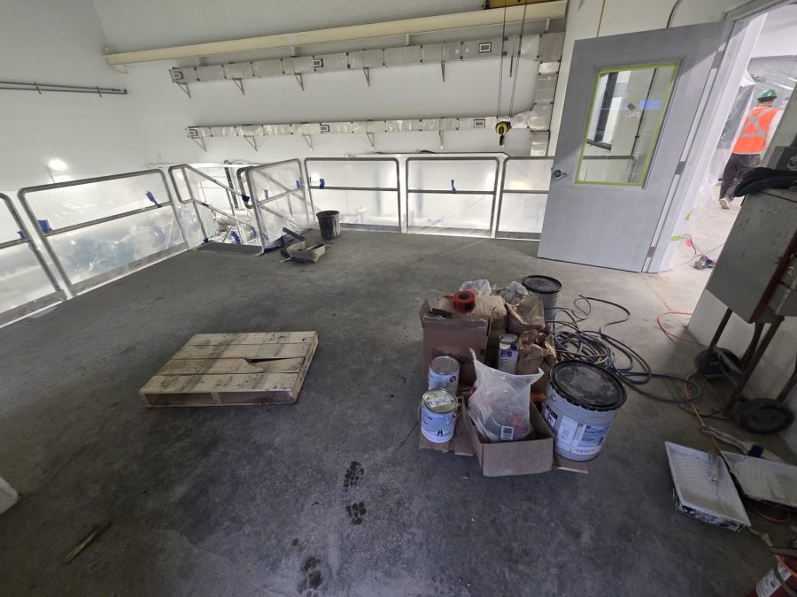 Epoxy flooring installed in Surrey pump station Preview Image 1