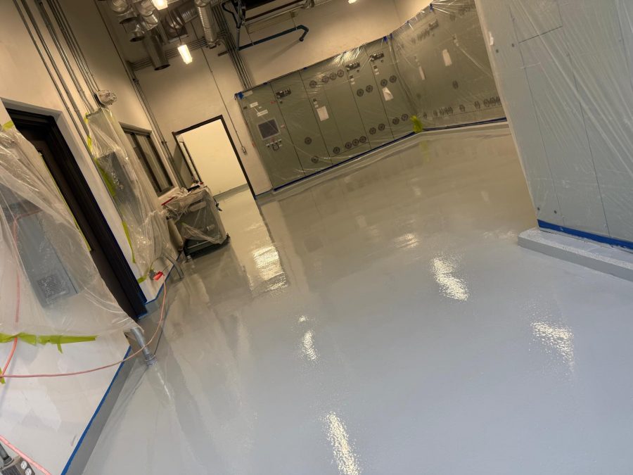 Epoxy flooring installed in Surrey pump station Preview Image 7