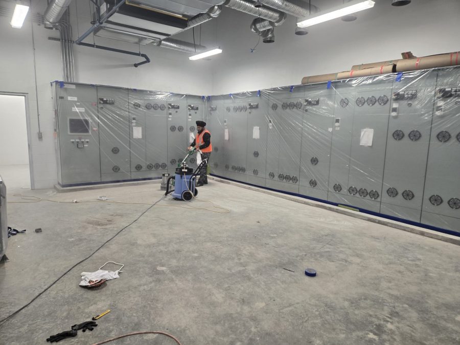 Epoxy flooring installed in Surrey pump station Preview Image 2