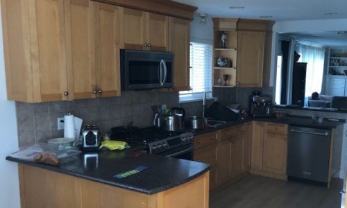 Before - Above Stove