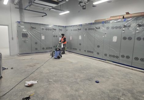 Epoxy flooring installed in Surrey pump station