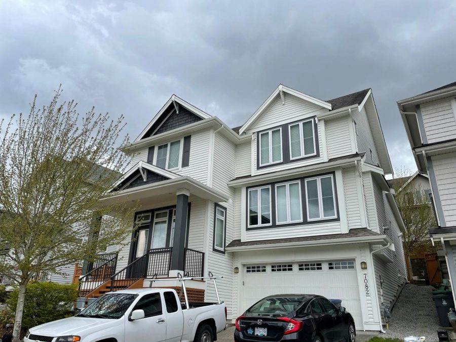 exterior after painting