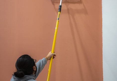 Gymnastics Facility Painting (During)