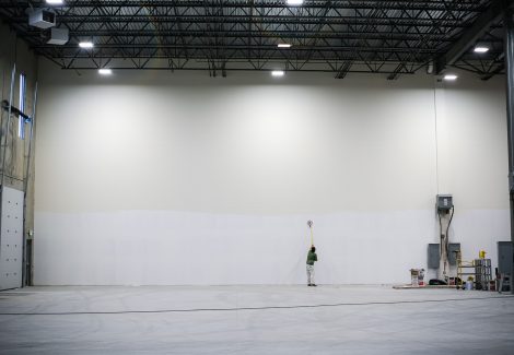 Gymnastics Facility Painting (Before)