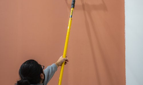 Gymnastics Facility Painting (During)
