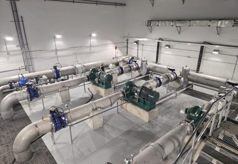 Epoxy flooring installed in Surrey pump station