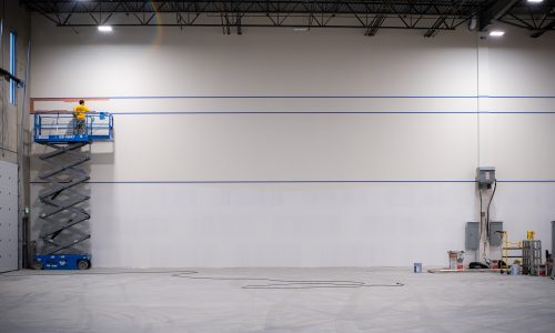 Gymnastics Facility Painting (Before)
