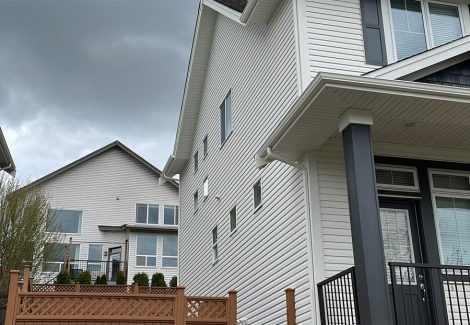 exterior after painting