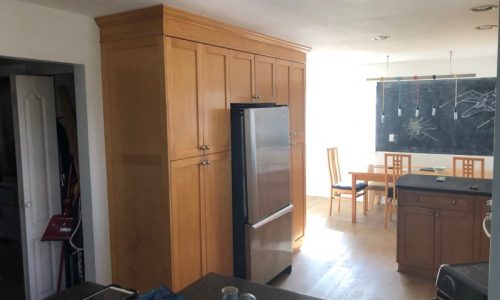 Before - Around Fridge