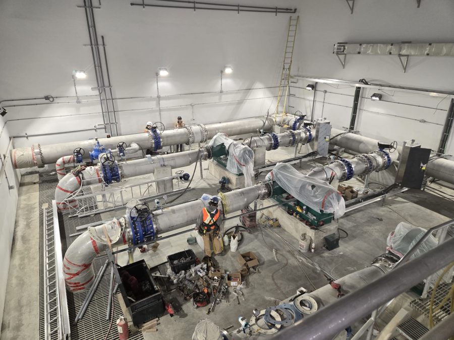 Epoxy flooring installed in Surrey pump station Preview Image 3