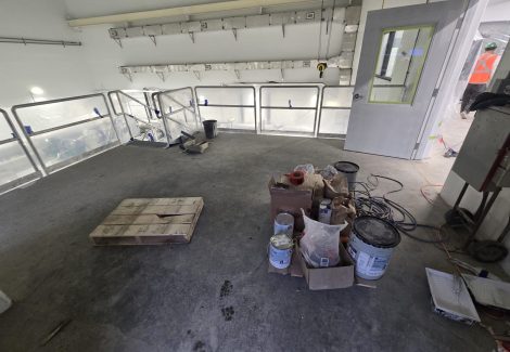 Epoxy flooring installed in Surrey pump station