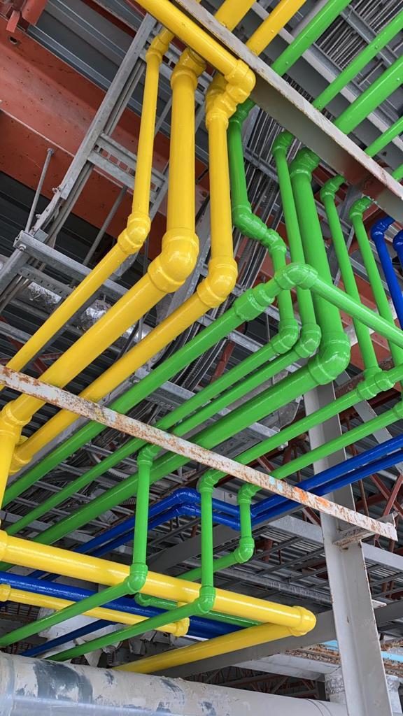 brenntag colored pipes Preview Image 1