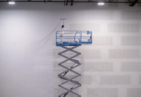 Gymnastics Facility Painting (Before)