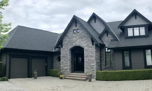 Dark Colors with Masonry