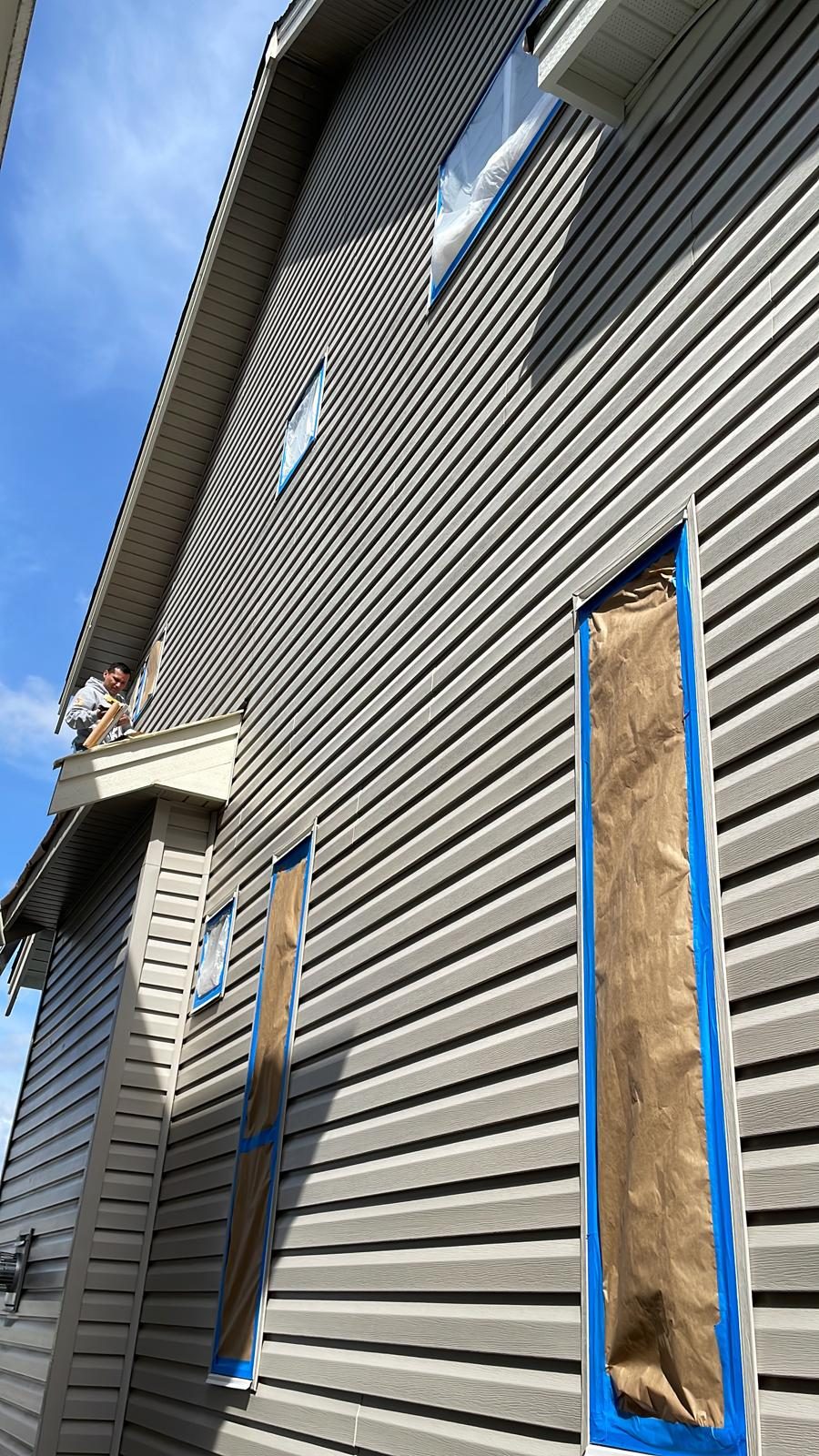 exterior during painting Preview Image 5