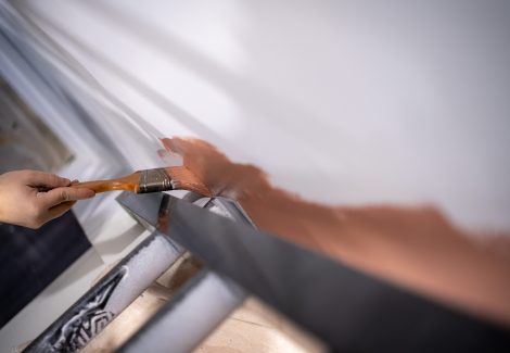 Gymnastics Facility Painting (During)