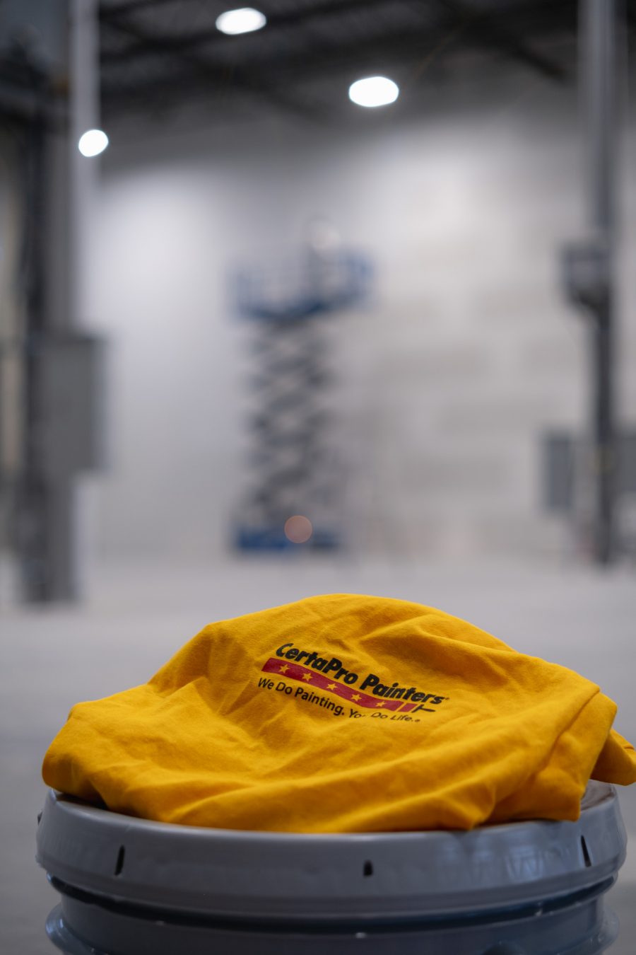 Gymnastics Facility Painting (During) Preview Image 13