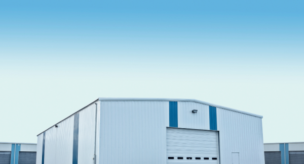 Warehouse facility Stock Image