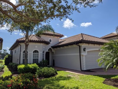 exterior of home in naples florida