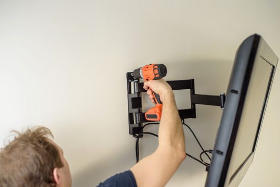 Tv Install with drill